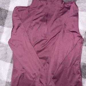 Danskin Women's Plum Quarter-Zip Sweatshirt